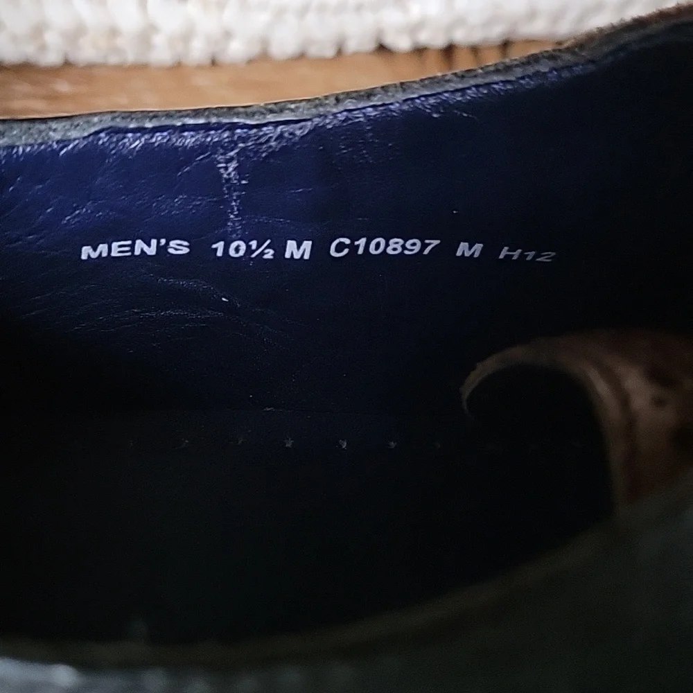 Cole Haan brown and black loafers/oxfords, size 10.5M